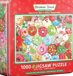 Eurographics - Christmas Donuts Tin (Special Offer) - 1000 (Tin) pieces Sale