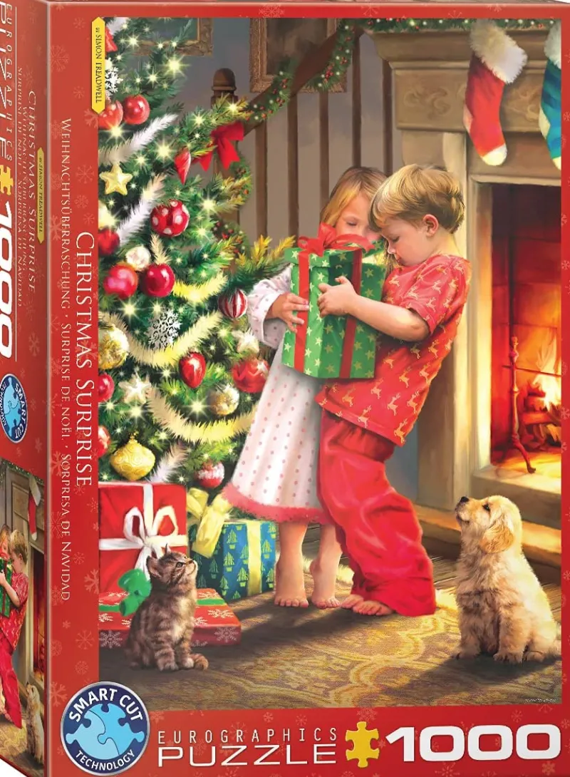 Eurographics - Christmas Surprise - 1000 Piece Jigsaw Puzzle Clearance