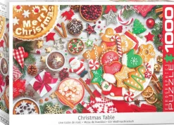 Eurographics - Christmas Table - 1000 Piece Jigsaw Puzzle Discount