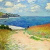 Eurographics - Claude Monet - Path Through the Wheat Fields - 1000 Piece Jigsaw Puzzle Outlet