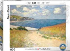 Eurographics - Claude Monet - Path Through the Wheat Fields - 1000 Piece Jigsaw Puzzle Outlet