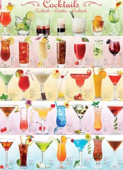 Eurographics - Cocktails - 1000 Piece Jigsaw Puzzle Fashion