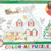 Eurographics 6111-0917 Color Me - Santa's Sleigh 100 Piece Jigsaw Puzzle Online