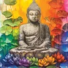Eurographics - Colorful Buddha - 1000 Piece Best