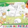 Eurographics 6111-0891 Color-Me Puzzle - Forest 100 Piece Jigsaw Puzzle Discount