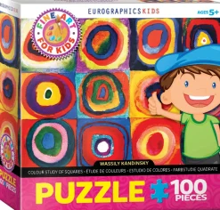 Eurographics - Colour Study of Squares - 100 pieces Clearance