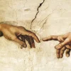 Eurographics - Creation of Adam (Detail) by Michelangelo - 1000 piece jigsaw puzzle New