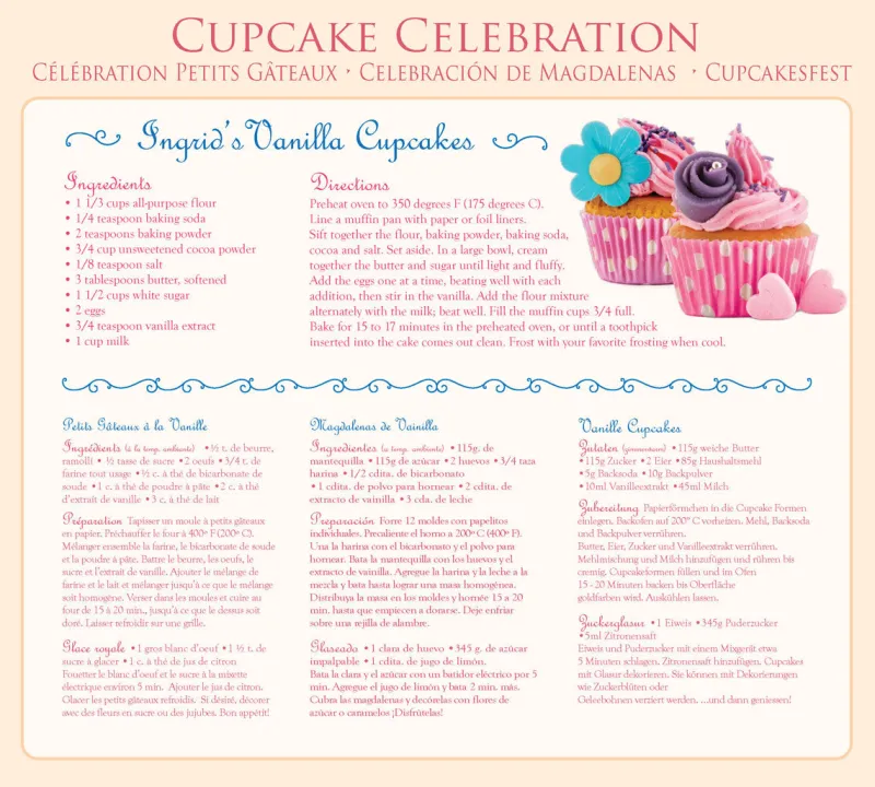 Eurographics - Cupcake Celebration - 1000 piece jigsaw puzzle Outlet