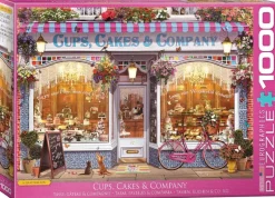 Eurographics - Cups, Cakes & Company - 1000 Piece Jigsaw Puzzle New