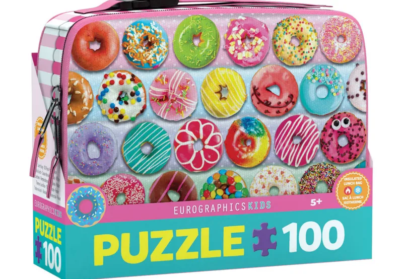 Eurographics - Delightful Donuts Lunch Bag - 100 (Lunch Bag) pieces Outlet
