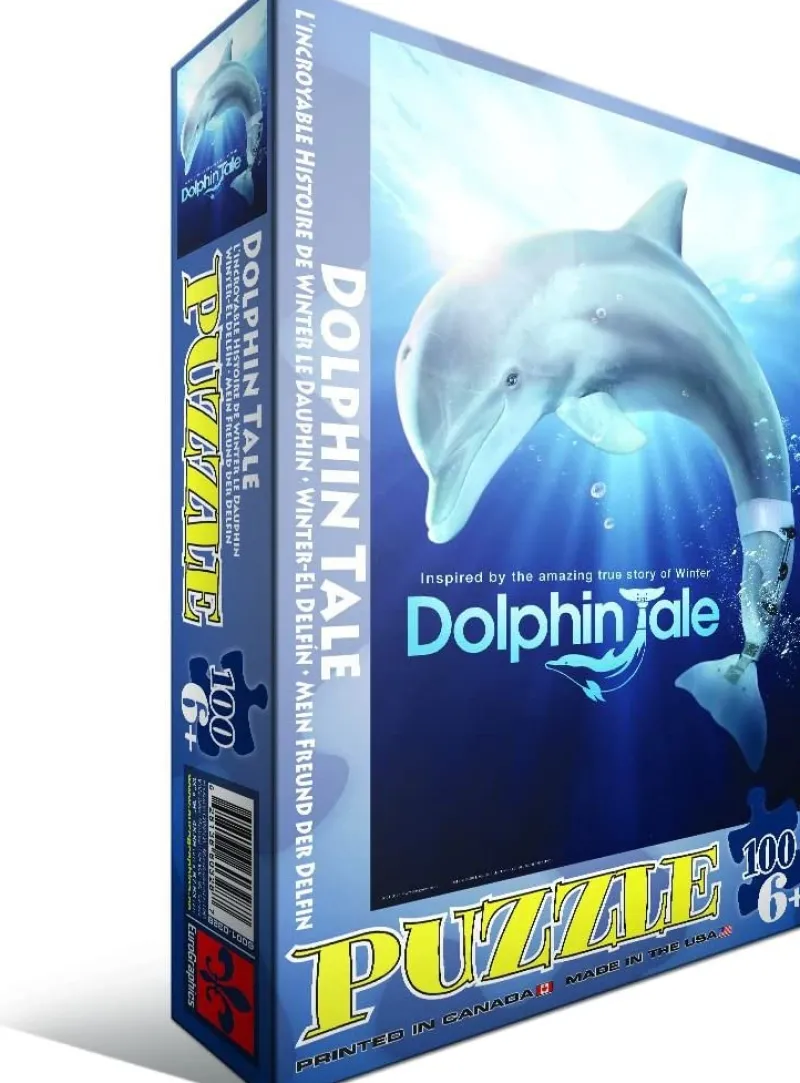 Eurographics 6001-0328 Dolphin Tale 100 Piece Jigsaw Puzzle Discount