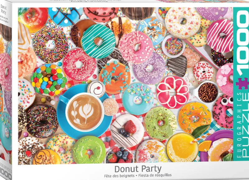 Eurographics - Donut Party - 1000 Piece Jigsaw Puzzle Hot
