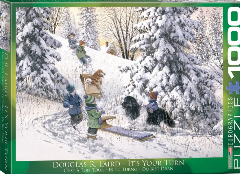 Eurographics 6000-0613 Douglas R. Laird - It's Your Turn 1000 piece jigsaw puzzle Fashion