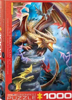 Eurographics - Dragon Clan - 1000 Piece Jigsaw Puzzle Best