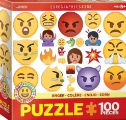Eurographics 6100-0868 Emojipuzzle - Anger Jigsaw Puzzle New