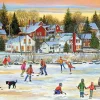Eurographics - Evening Skating - 1000 Piece Jigsaw Puzzle Discount