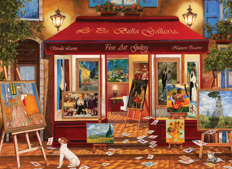 Eurographics - Fine Art Gallery - 1000 Piece Jigsaw Puzzle Hot