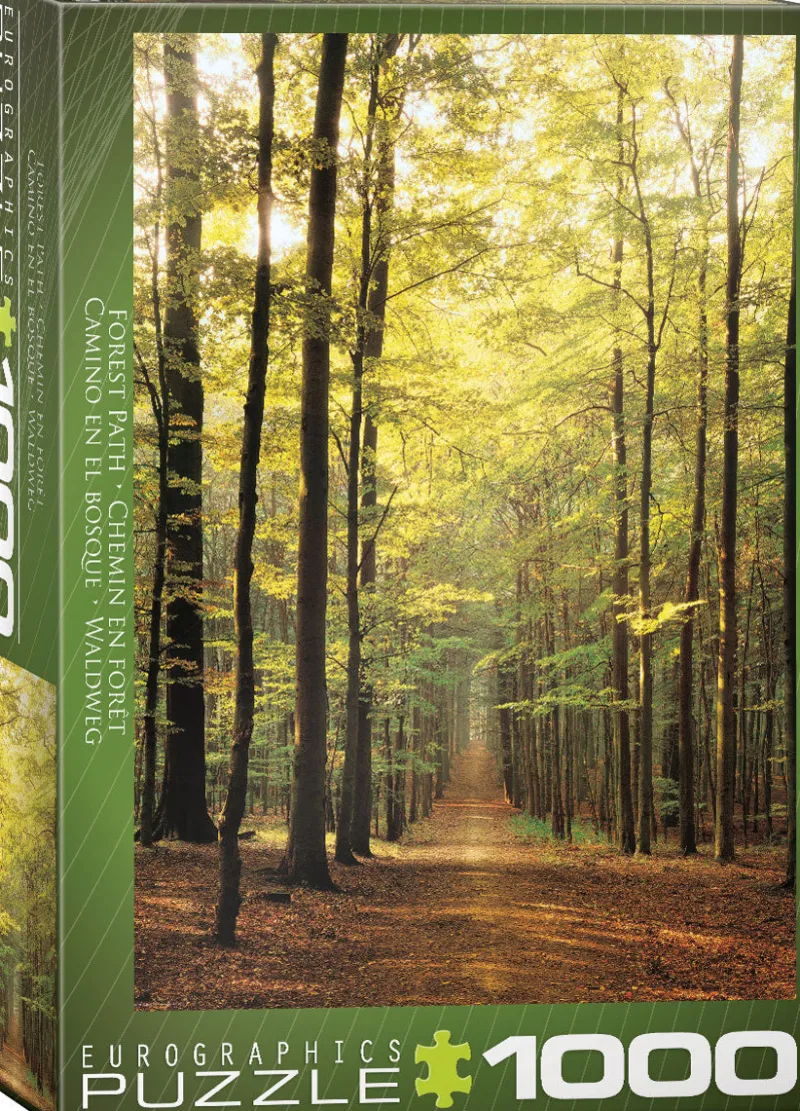 Eurographics - Forest Path - 1000 Piece Jigsaw Puzzle Hot