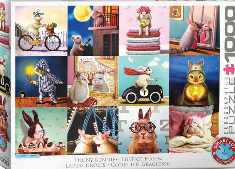 Eurographics - Funny Bunnies - 1000 pieces Outlet