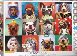 Eurographics - Funny Dogs - 1000 piece jigsaw puzzle Fashion