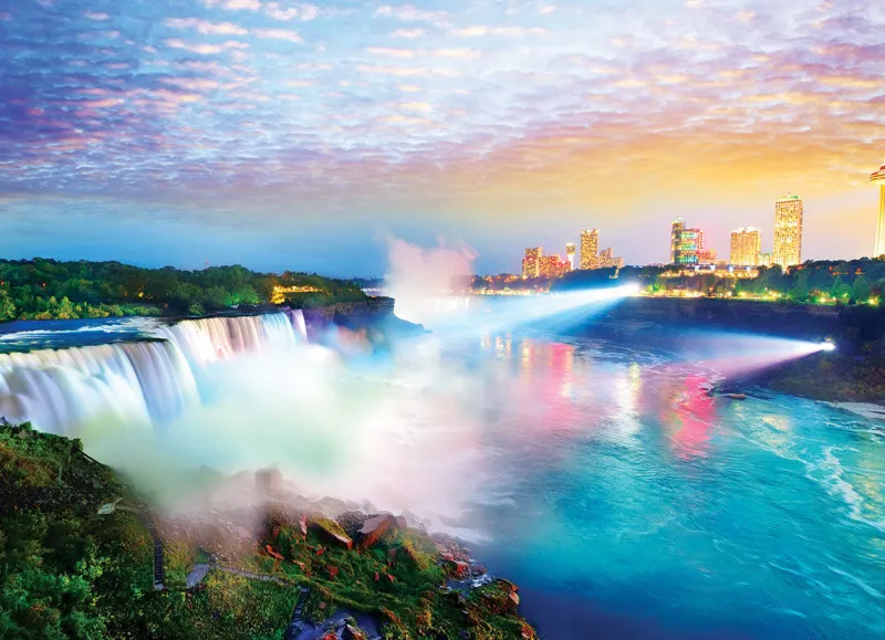 Eurographics - Globetrotter - Niagara Falls - 1000 piece jigsaw puzzle Hot