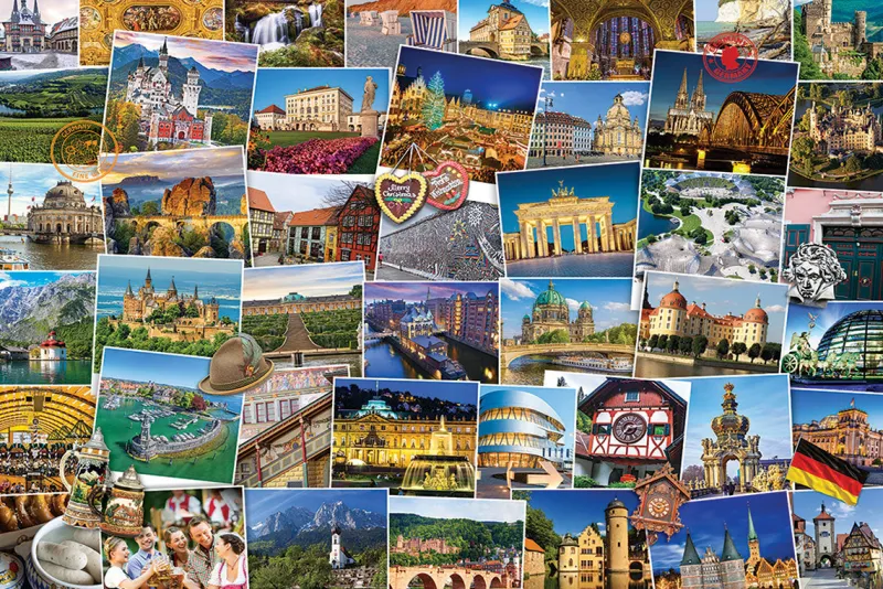 Eurographics - Globetrotter Germany - 1000 Piece Jigsaw Puzzle Outlet