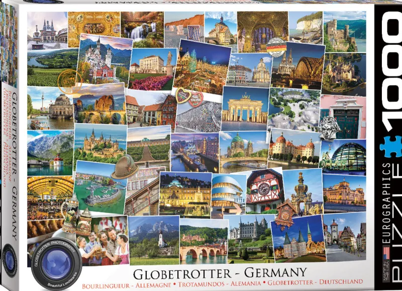 Eurographics - Globetrotter Germany - 1000 Piece Jigsaw Puzzle Outlet