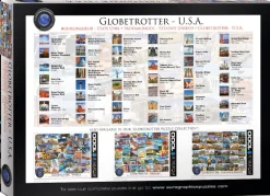 Eurographics - Globetrotter USA - 1000 piece jigsaw puzzle Clearance