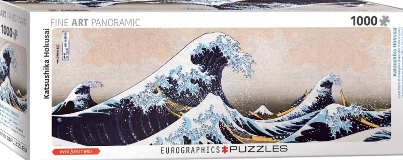 Eurographics - Great Wave of Kanagawa - 1000 Piece Jigsaw Puzzle Clearance