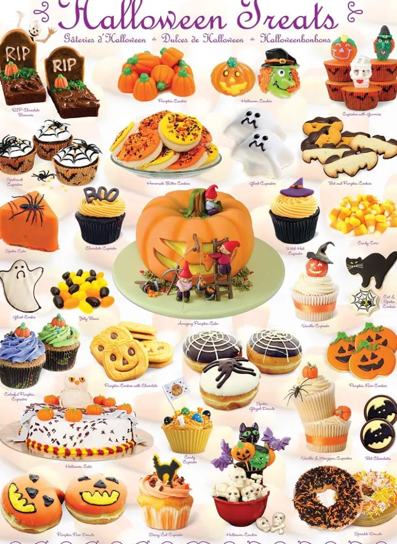 Eurographics - Halloween Treats - 1000 Piece Jigsaw Puzzle New