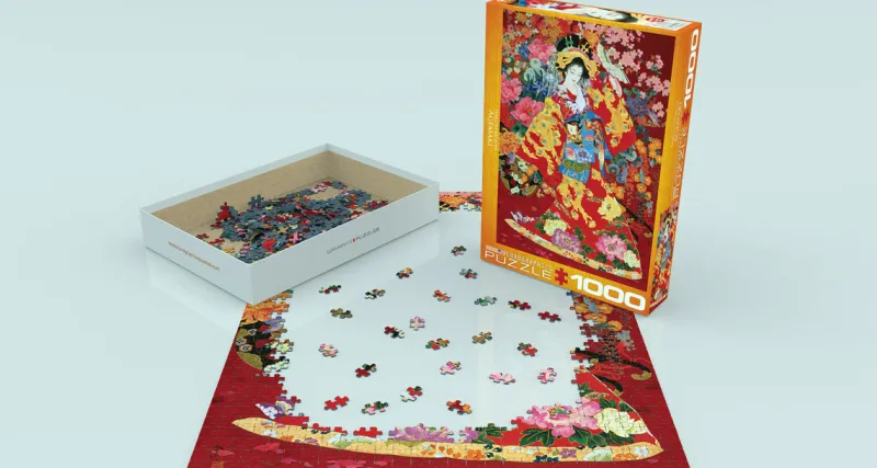 Eurographics - Haruyo Morita - Agemaki 1000 piece jigsaw puzzle Fashion