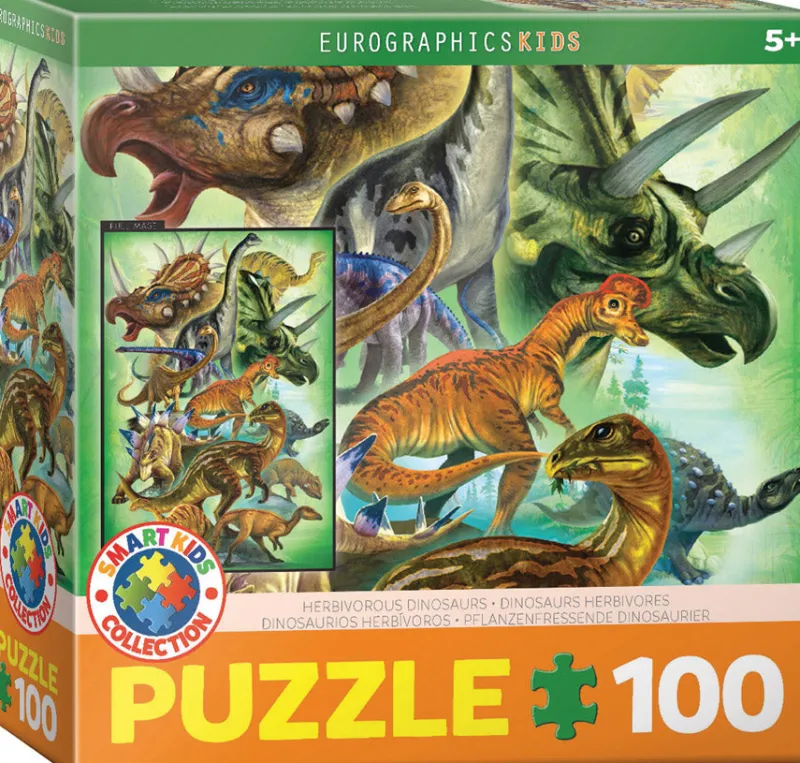 Eurographics - Herbivorous Dinosaurs - 100 pieces Online