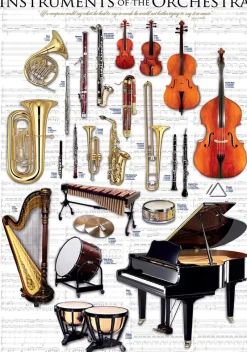 Eurographics - Instruments of the Orchestra - 1000 Piece Jigsaw Puzzle Clearance