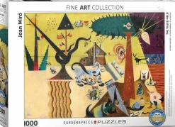 Eurographics - Joan Miro - The Tilled Field - 1000 Piece Jigsaw Puzzle Fashion