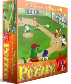 Eurographics 6060-0484 Junior League Baseball 60 piece jigsaw puzzle Best