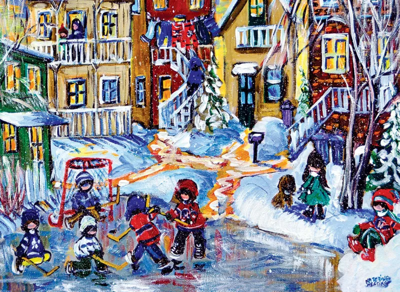 Eurographics 6000-5332 Katerina Mertikas - The Usual Gang - 1000 Piece Jigsaw Puzzle Best