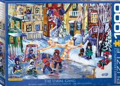 Eurographics 6000-5332 Katerina Mertikas - The Usual Gang - 1000 Piece Jigsaw Puzzle Best