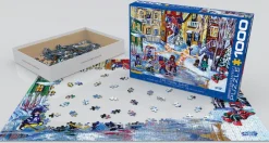 Eurographics 6000-5332 Katerina Mertikas - The Usual Gang - 1000 Piece Jigsaw Puzzle Best
