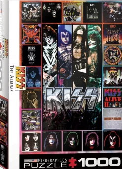 Eurographics - KISS The Albums - 1000 Piece Jigsaw Puzzle Sale