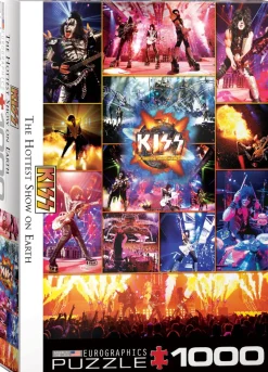 Eurographics - KISS The Hottest Show on Earth - 1000 Piece Jigsaw Puzzle Sale