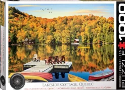 Eurographics - Lakeside Cottage Quebec - 1000 Piece Jigsaw Puzzle Best
