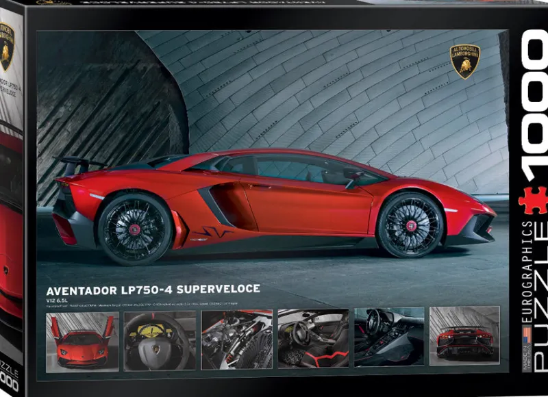 Eurographics - Lamborghini Aventador LP750-4 Superveloce - 1000 Piece Jigsaw Puzzle New