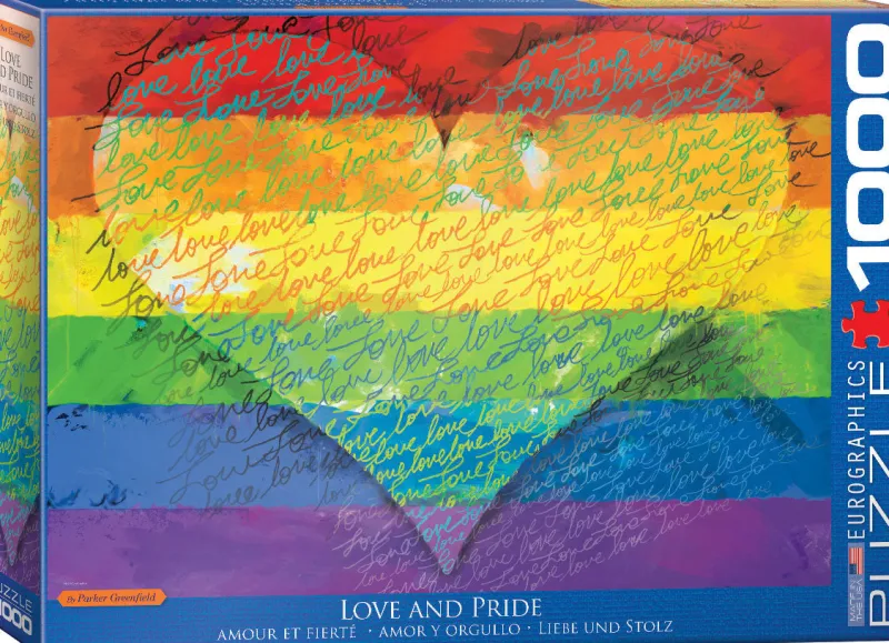 Eurographics - Love & Pride! - 1000 Piece Jigsaw Puzzle Clearance