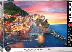 Eurographics - Manarola at Dusk - Italy - 2000 pieces Outlet