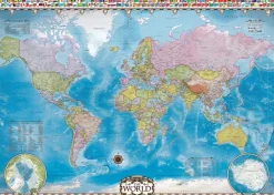 Eurographics - Map of the World - 1000 Piece Jigsaw Puzzle Best