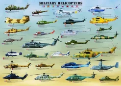 Eurographics 8500-0088 Military Helicopters 500 Piece Jigsaw Puzzle Clearance