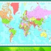 Eurographics - Modern Map of the World - 1000 Piece Jigsaw Puzzle Outlet