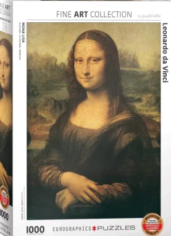Eurographics - Mona Lisa by Leoanardo da Vinci - 1000 Piece Jigsaw Puzzle Clearance