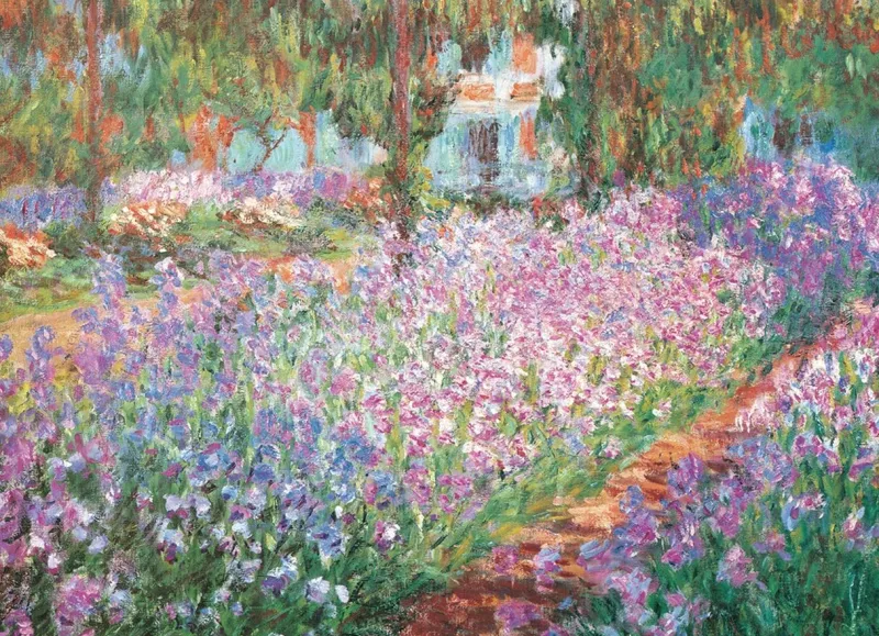 Eurographics - Monet's Garden - 2000 Piece Jigsaw Puzzle New