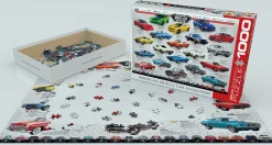Eurographics - Muscle Car Evolution - 1000 Piece Jigsaw Puzzle Sale